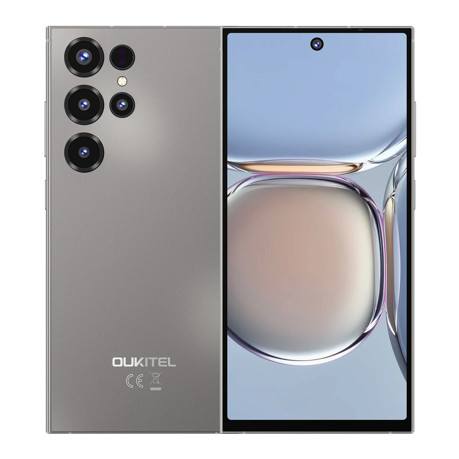 Smartphone OUKITEL C67, display da 6,73" a 120Hz, fino a 24GB di RAM (6+18) + 256GB di ROM, batteria da 5000mAh, fotocamera principale da 64MP, Android 16, telefono ultra sottile…