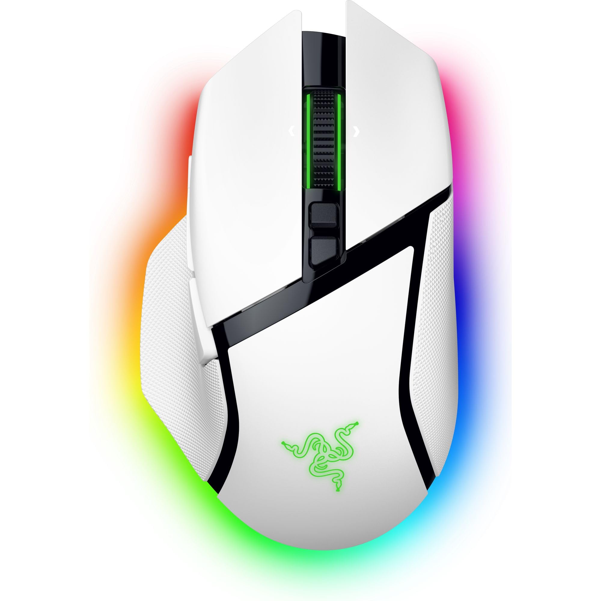 Razer Basilisk V3 Pro - Mouse da Gioco Wireless Personalizzabile con Rotellina Inclinabile Razer HyperScroll (Sensore Ottico Focus Pro 30K, Chroma RGB, Pulsanti Programmabili 10 +…