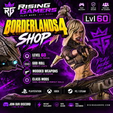 Borderlands 4✨ RISING GAMERS LEVEL 70 SHOP God Roll ✅PC-PS-XBOX✨