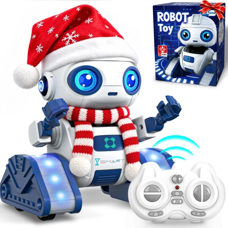 Ophy Robot Bambini, Funzione di Proiezione Innovativa, Robot Telecomandato con Controllo Gestuale, Occhi a LED, Musica, Robots Halloween Giocattoli per bambini e bambine di 3 4 5…