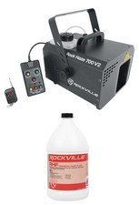 Rockville ROCKHAZE 700 CFM DMX macchina per DJ/Club Haze a base acqua + fluido gallone