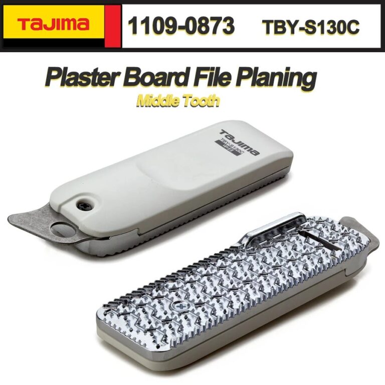 Pialla manuale Tajima TBY-S130C per cartongesso, a denti medi, monofacciale, 1109-0873