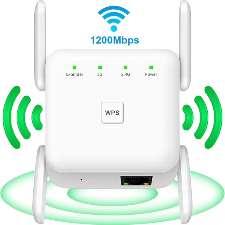 Ripetitore WiFi wireless AC1200 Booster 2.4G/5GHz Amplificatore di segnale Wi-Fi Extender Router Ripetitore WiFi Wlan di rete