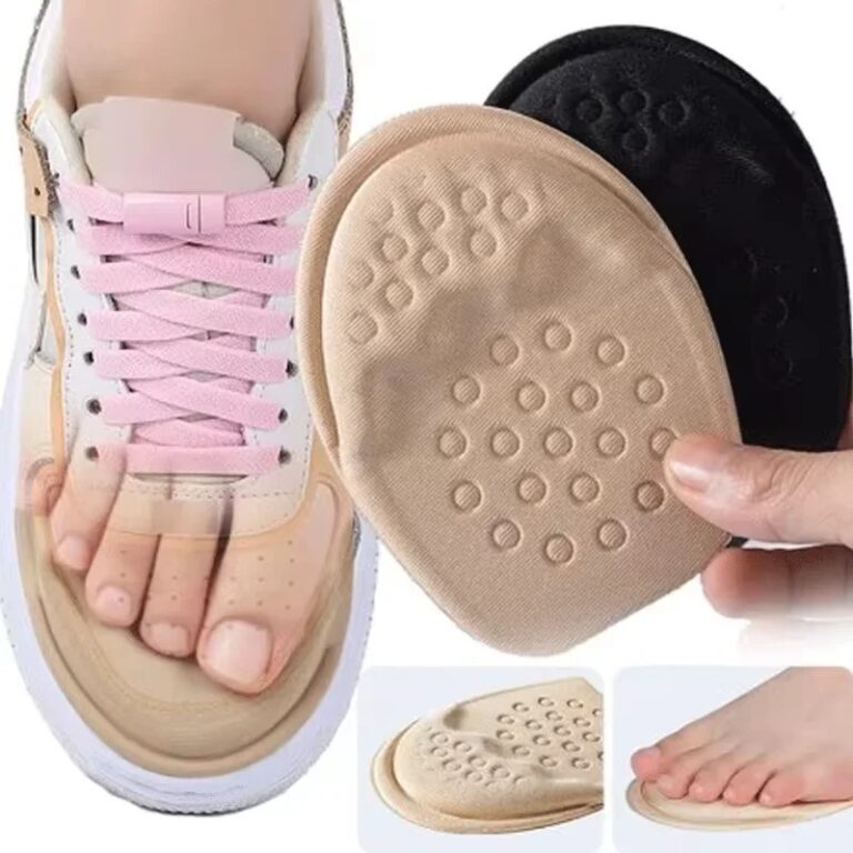 Cuscinetti per l'avampiede per le donne Tacchi alti Mezze solette Avampiede Antiscivolo Sollievo dal dolore Inserto Taglia della scarpa Riduce il riempitivo per scarpe troppo gran…