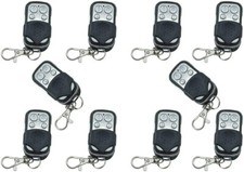 10 PEZZI Telecomando UNIVERSALE per Cancello Automatico 433 92 MHz