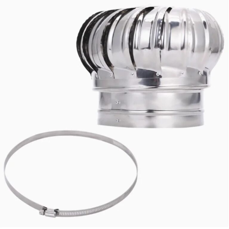 Ventilatore per tetto in acciaio inossidabile 304 Turbine eoliche Ventilatore per soffitta 110mm 150mm 200mm Ventilatore per tetto Pipefit