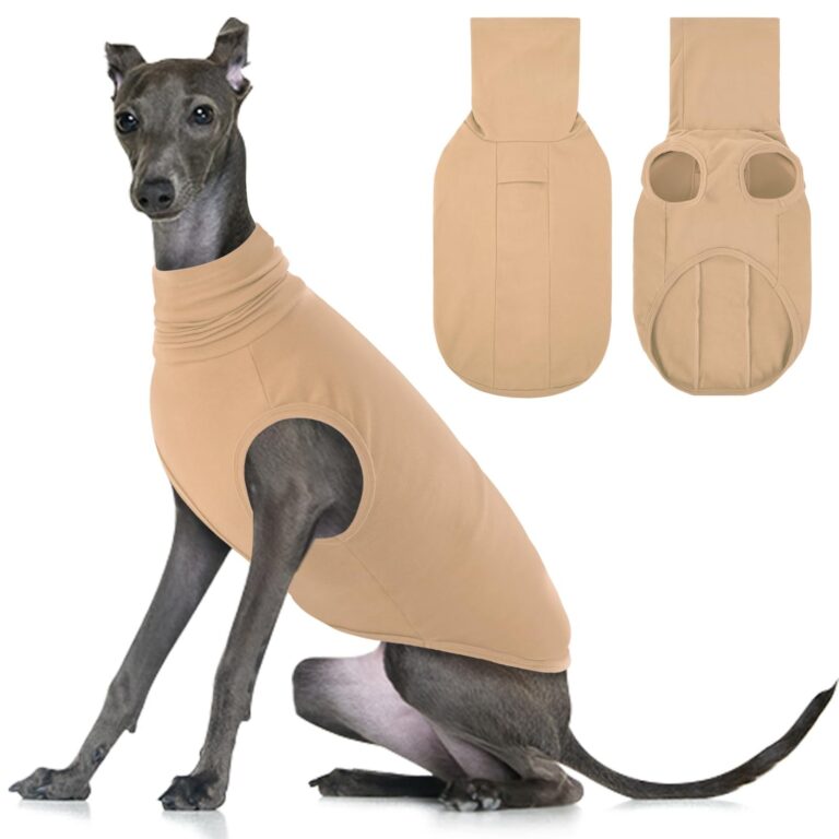CITÉTOILE Maglione per Cani - Felpa con Collo Alto Copertura Termica Invernale Protezione Orecchie Tessuto Fleece Morbido Adatto per cani da piccoli a grandi Cache 2XL