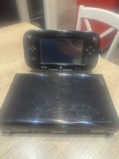 Nintendo Wii U Console domestica nera con GamePad e cavi/alimentatori