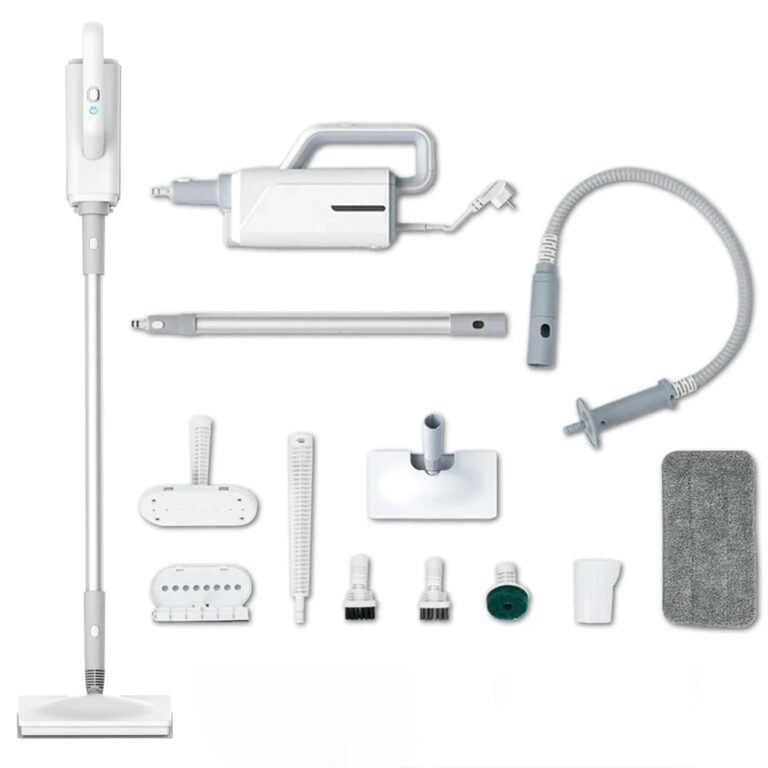 370ml Per Uso Domestico Multifunzionale 1500W Sterilizzazione E Rimozione Acari Pulitore A Vapore Elettrico Mop A Vapore 220V Spina UE