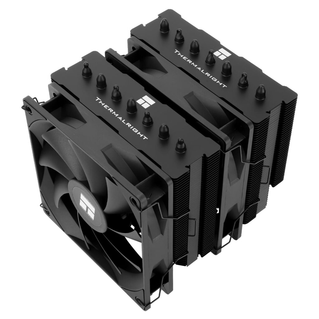 THERMALRIGHT Phantom Spirit 120 SE Nero Raffreddatore CPU, 7 Heatpipes Raffreddatore CPU, due ventole PWM da 120mm, Tecnologia AGHP 4.0, per AM4/AM5 & Intel LGA1851/1700/1150/1151…