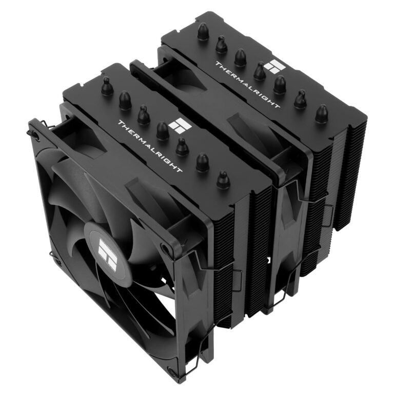 THERMALRIGHT Phantom Spirit 120 SE Nero Raffreddatore CPU, 7 Heatpipes Raffreddatore CPU, due ventole PWM da 120mm, Tecnologia AGHP 4.0, per AM4/AM5 & Intel LGA1851/1700/1150/1151…