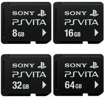 Sony PS Vita Memory Card Ufficiale Playstation 64GB 32GB 16GB 8GB 4GB VENDITORE US