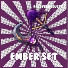 Ember Set MM2 / Murder Mystery 2 Godly Set / NUOVO Halloween Godly