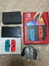 Nintendo Switch Oled rossa Funzionante originale + scatola e accessori