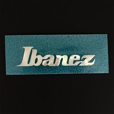 Logo testa picchetto MOP bianco spessore 0,1 mm per chitarre Ibanez