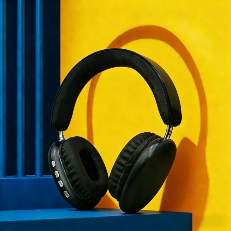 Nuove cuffie Bluetooth over-ear, auricolari wireless stereo surround per gaming, compatibili con smartphone e tablet.