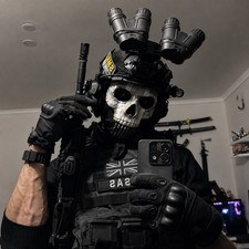 Call of Duty Maschera Fantasma, COD HALLOWEEN Gioco Simon Riley COSPLAY