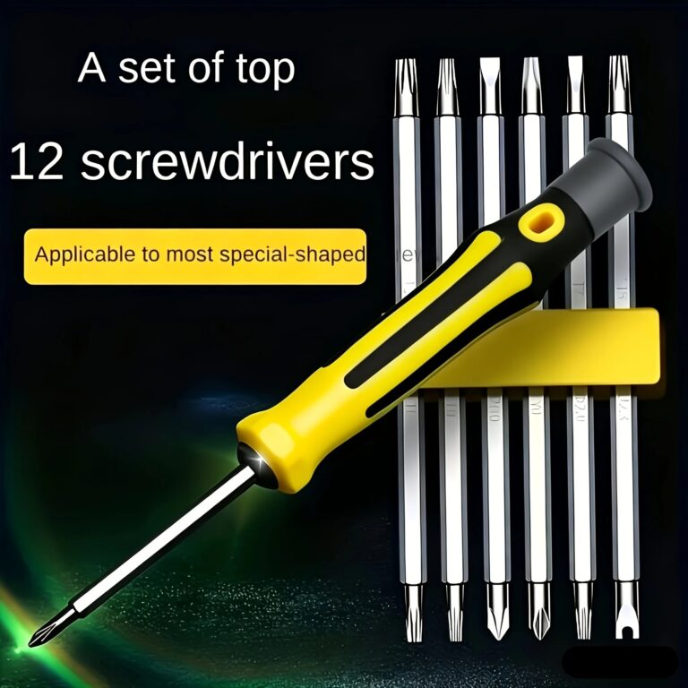 Set di cacciaviti di precisione 7-in-1 2026, strumenti premium e resistenti per riparazioni, regalo ideale per la scrivania e le vacanze