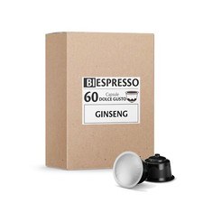 50 Capsule Compatibili NESCAFE DOLCE GUSTO Bevanda caffe CAFFE E GINSENG