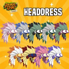 Raro Copricapo - Animal Jam Classic - *LEGGI DESCRIZIONE* AJC