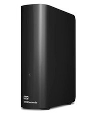 WD Elements Disco rigido desktop, HDD da 20 TB, 3,5 pollici, esterno, nero