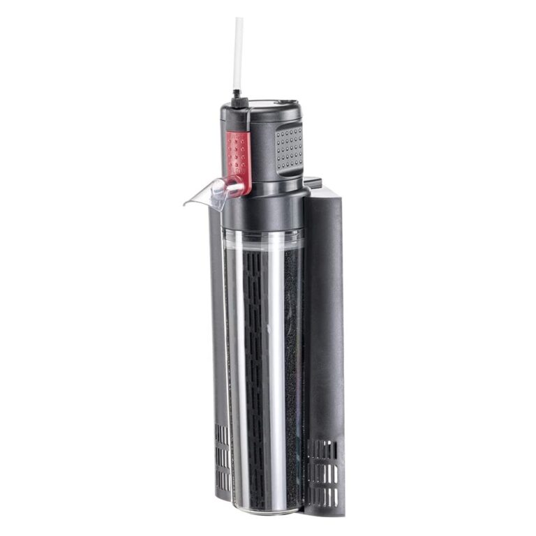 Hydor Filtro Interno CRYSTAL 300 Acquari Maggiori di 200 Litri, 2 Stadi, Carbone Attivo e Kit Venturi Inclusi