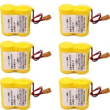 6X Batteria BR-CCF2TH con Spina BR-CCF2TH 6V 5000mah PLC Batterie Li-ion