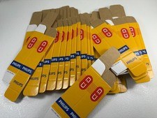 50 scatole tubi vuote PHILIPS scatole cartoni EL84 ECC83 12AX7 E188CC ECC85 EF86