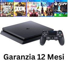 PlayStation 4 Ps4 Slim Sony 500 Gb Console Gioco Controller Originale - GARANZIA