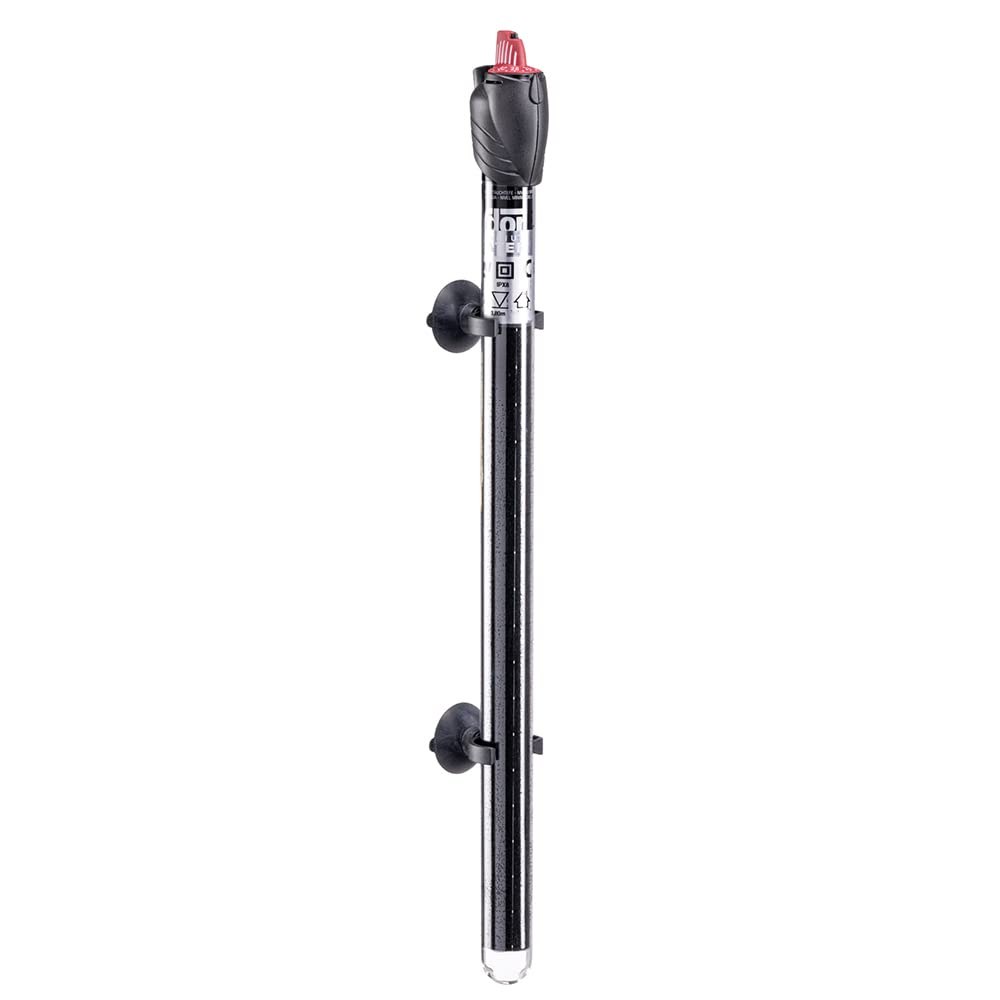 Hydor Riscaldatore Acquari Tartarughiere THEO 300 W, Sommergibile, Antishock Termico, Infrangibile, con Scala Graduata e Ventose
