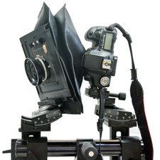Kit digitale soffietto borsa Sinar 4x5 P P1 P2 P3 per fotocamera Fujifilm GFX 50S 50R