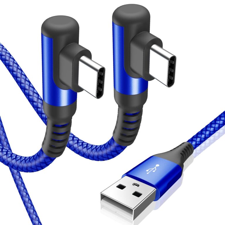 Cavo USB C 90 gradi [2pezzi,3m] Cavo USB Type-C Ricarica Rapida,Samsung usb | Ricarica Rapida 3.1A, USB A a Type C,Compatibile con iPhone 18, 17, 16, 15 Pro Max, Galaxy S26/S25/S2…
