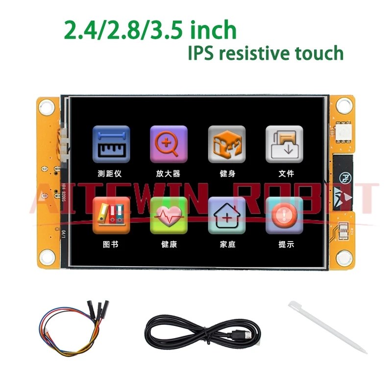 Modulo TFT LCD da 2,4/2,8/3,5 pollici ESP32 Arduino LVGL Scheda di sviluppo WIFI e Bluetooth Schermo intelligente da 2,8 "240*320 con touch