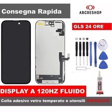 DISPLAY SOFT OLED 120HZ APPLE IPHONE 16 SCHERMO soft oled TOUCH FRAME FULL HD
