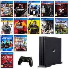 Play Station 4 Ps4 Usata Pro 1 Tb Con Gioco Ps4 e Controller Originale Sony Ps4