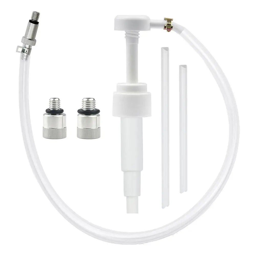 Pompa dell'olio ad ingranaggi dell'unità inferiore universale con adattatori da 3/8 pollici 8mm 10mm per motori fuoribordo Mariner per bottiglie Quart Standard
