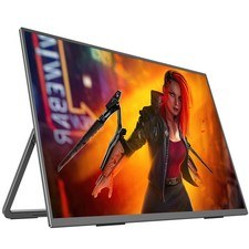 UPERFECT 23,8 Pollici 144Hz Monitor Portatile QLED Schermo Gaming 1920x1080