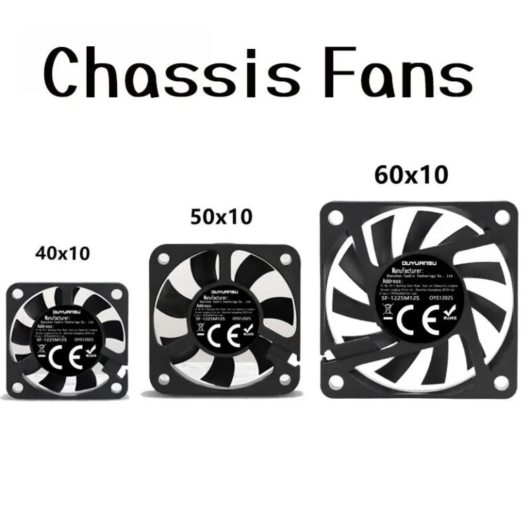 40mmx40mmx10mm 50mmx50mmx10mm 60mmx60mmx10mm 5V 2Pin DC Raffreddamento Ventola silenziosa Raffreddatori CPU