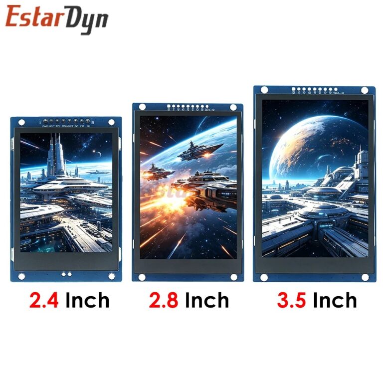 Display LCD TFT Estardyn da 2.4/2.8/3.5 Pollici, Modulo SPI 240x320/320x480 ST7789V/ST7796S per