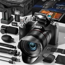 Fotocamere Digitali 5K 64MP 16X Zoom Ottico 58mm Obiettivo UV Wifi
