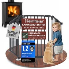 Griglia per Cani Barriera Cuccioli Protezione Bambino Camino Stufa Protezione Bambini