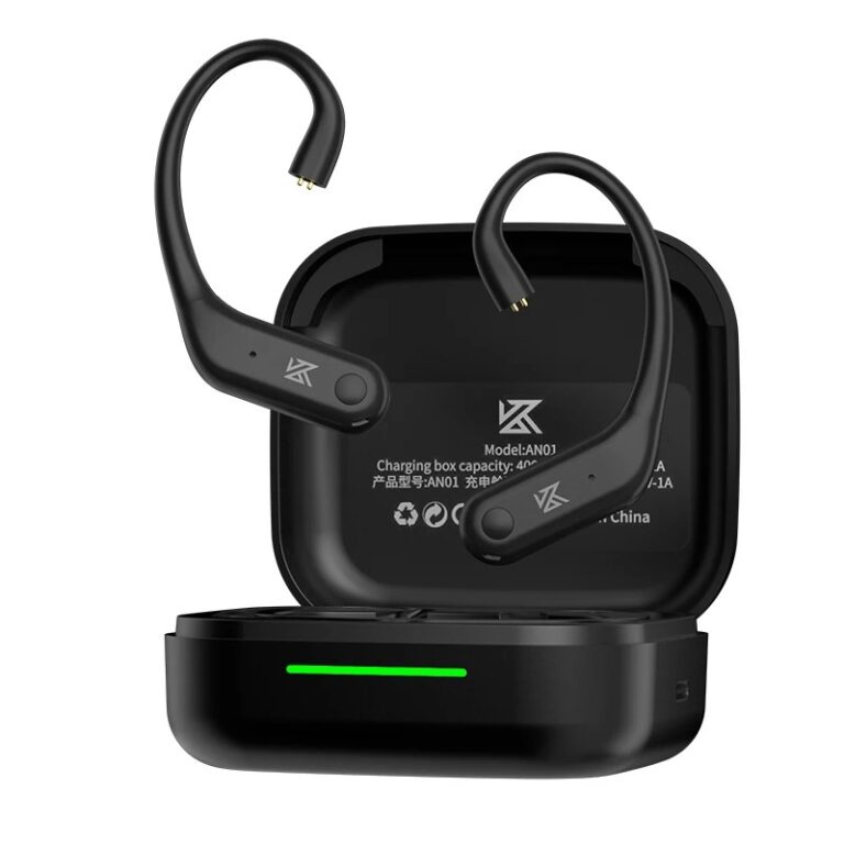 KZ AN01 Cavo senza fili Bluetooth 5.4 Gancio per l'orecchio con custodia di ricarica per KZ Castor PRO PR2 PR3 ZSXPRO ZVXPRO Krila
