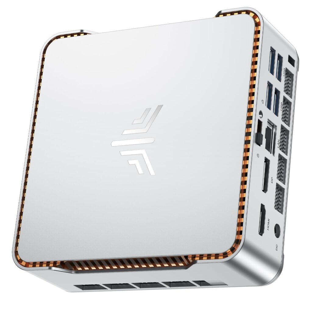 NiPoGi P2 Mini PC,АMD Ryzen 7330U,(Superare 3500U/i3-10110U,fino a 4,3GHz) | 16GB RAM 512GB SSD,Mini Computer Win-11 Pro per Ufficio/Casa/Scuola,4K Triple Display HDMI+Type-C+DP,W…