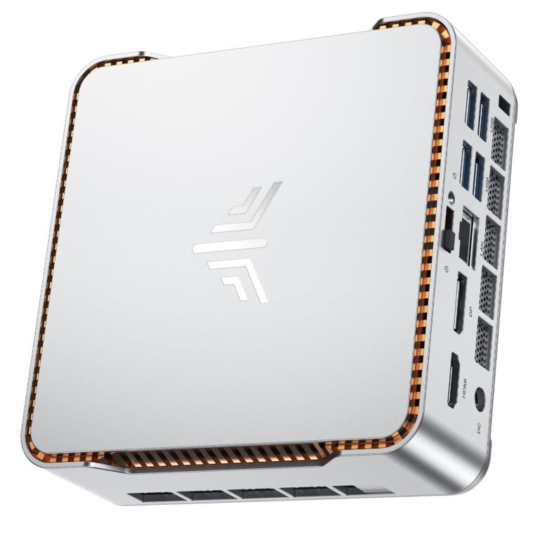 NiPoGi P2 Mini PC,АMD Ryzen 7330U,(Superare 3500U/i3-10110U,fino a 4,3GHz) | 16GB RAM 512GB SSD,Mini Computer Win-11 Pro per Ufficio/Casa/Scuola,4K Triple Display HDMI+Type-C+DP,W…