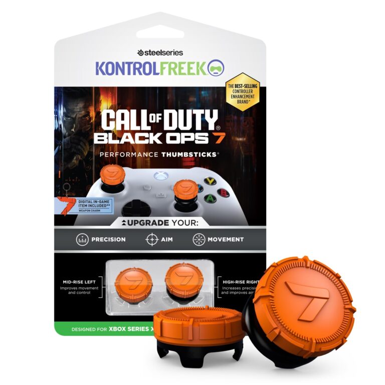 KontrolFreek Call of Duty Edition Gommini per Controller Xbox | Performance Thumbsticks Ufficiali per Xbox Series X|S & Xbox One | 2x Mid-Rise per Mira Precisa