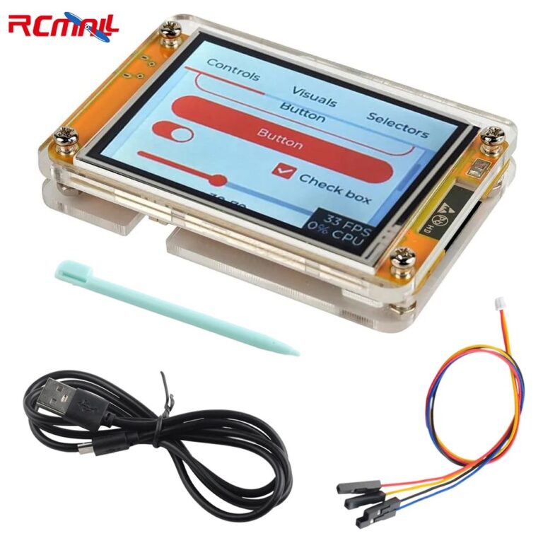 Display LCD TFT modulo ESP32 da 2,8 pollici con custodia in acrilico Touchscreen resistivo dual-core ESP32-2432S028R WIFI + BT 240X320 ILI9341