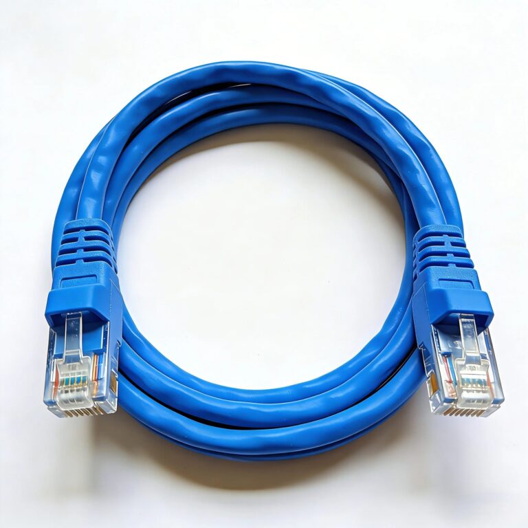 Cavo Ethernet UTP Cat5e con connettore RJ45 blu 1M 1,5M 2M 3M 5M adatto per router e computer