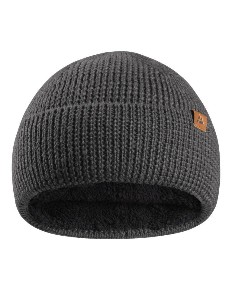 DANISH ENDURANCE Cappello Beanie in Lana Merino e Fodera Pile per Bambini | Cappello Beanie in Lana Merino con Fodera in Pile, Taglia Unica, Caldo e Comodo per l'Inverno, Bambini,…