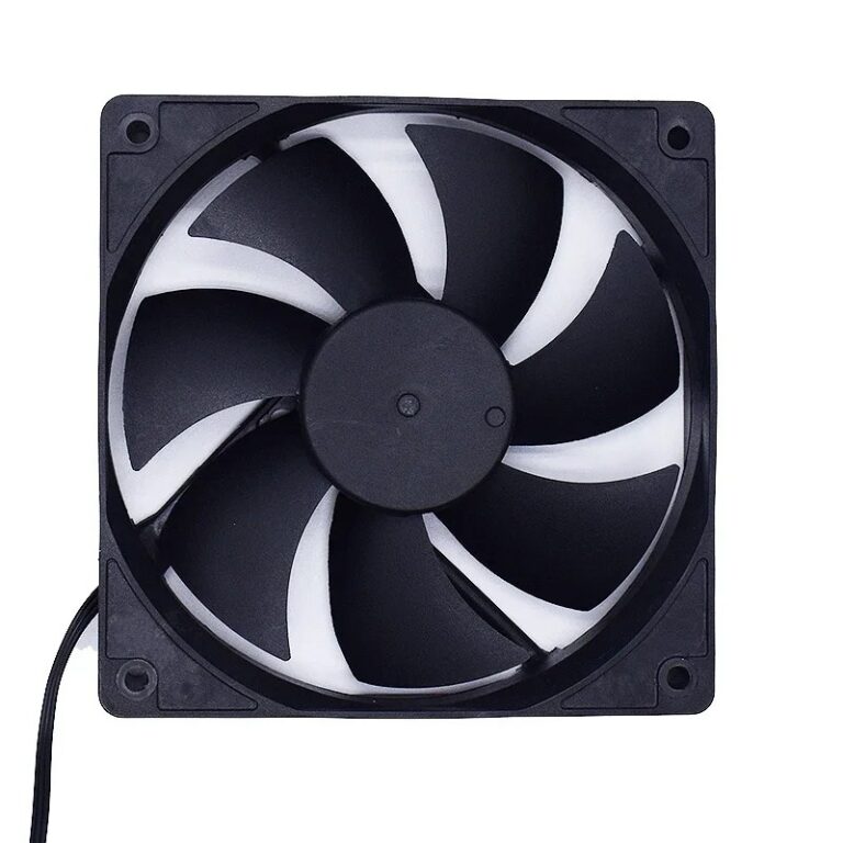 Ventola Silenziosa per Computer 80 90 120mm, Dissipatore di Calore per GPU CPU, Componenti per Computer a 4 Pin