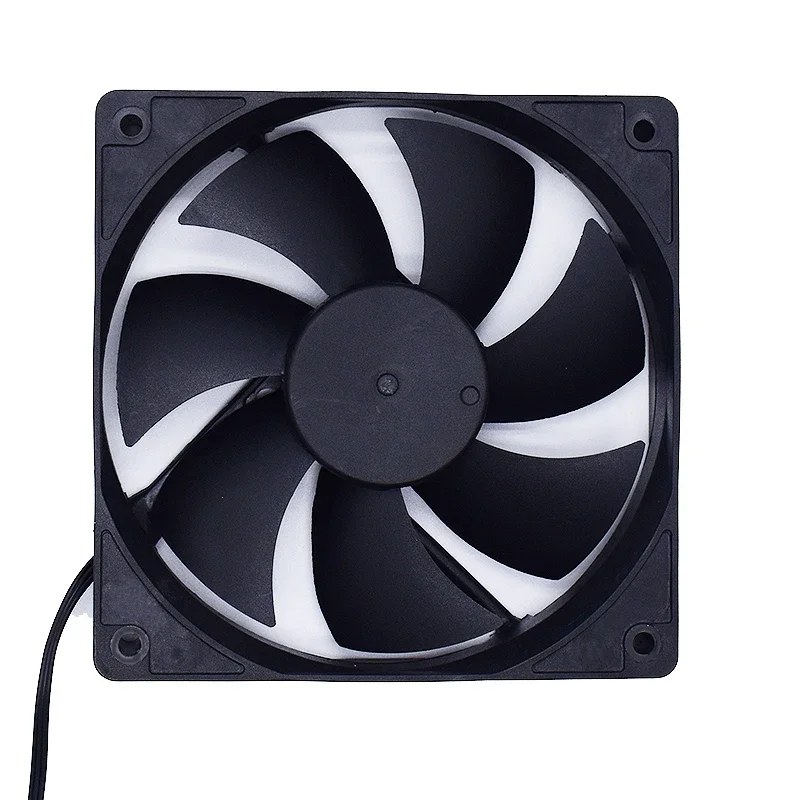 Ventola Silenziosa per Computer 80 90 120mm, Dissipatore di Calore per GPU CPU, Componenti per Computer a 4 Pin